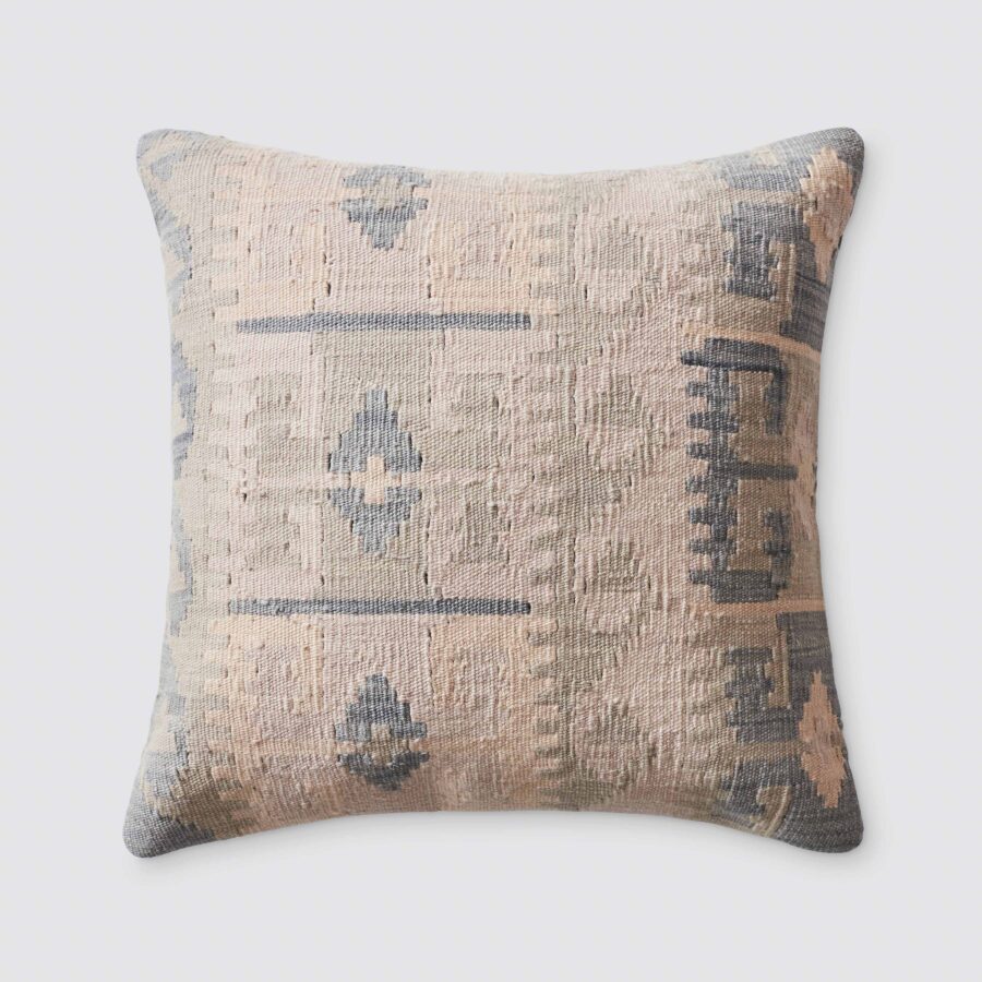 Refined Modern Kilim Decorative Pillow