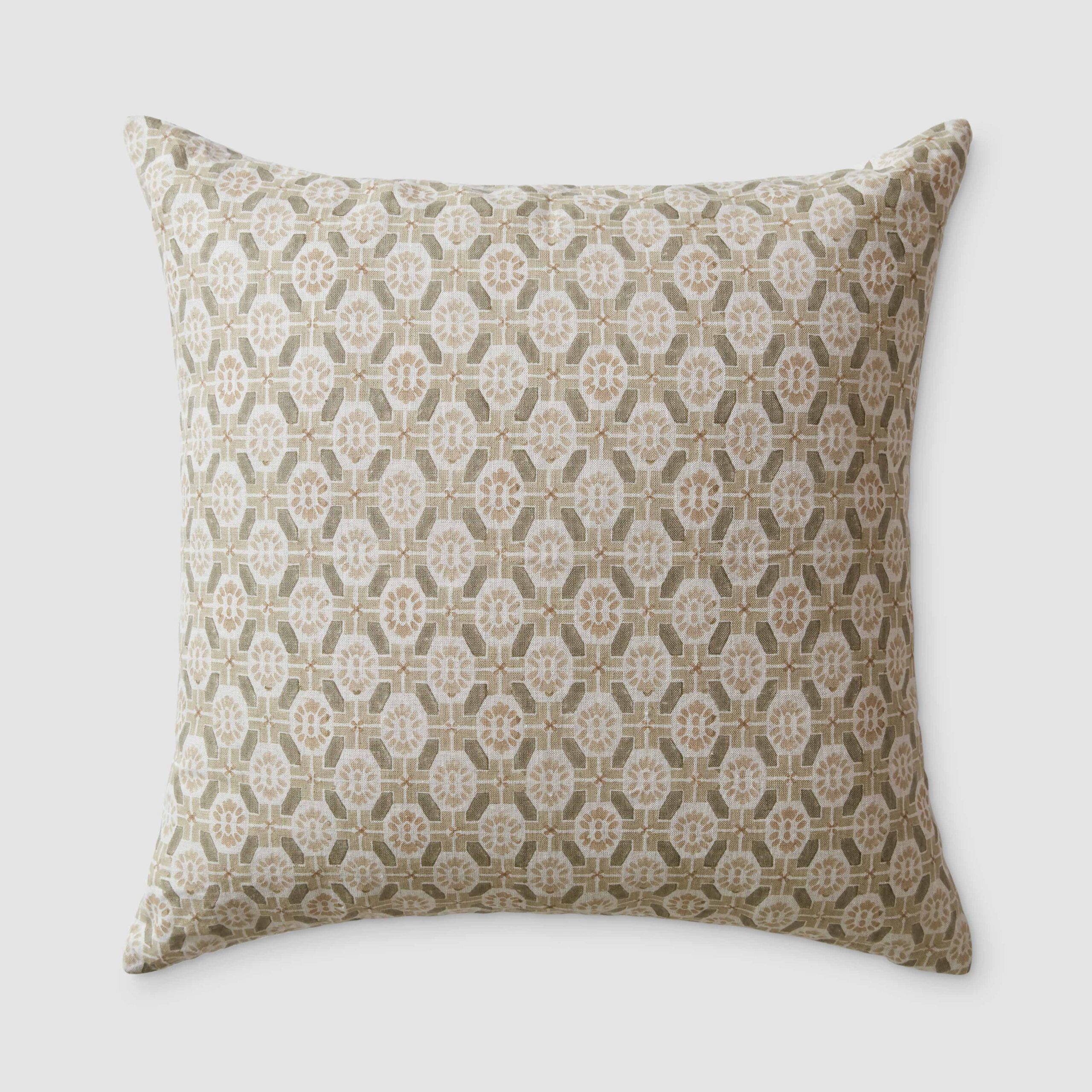 Artisan Block Print Decorative Pillow - Image 5