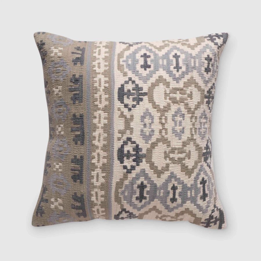 Refined Subtle Kilim Decorative Pillow
