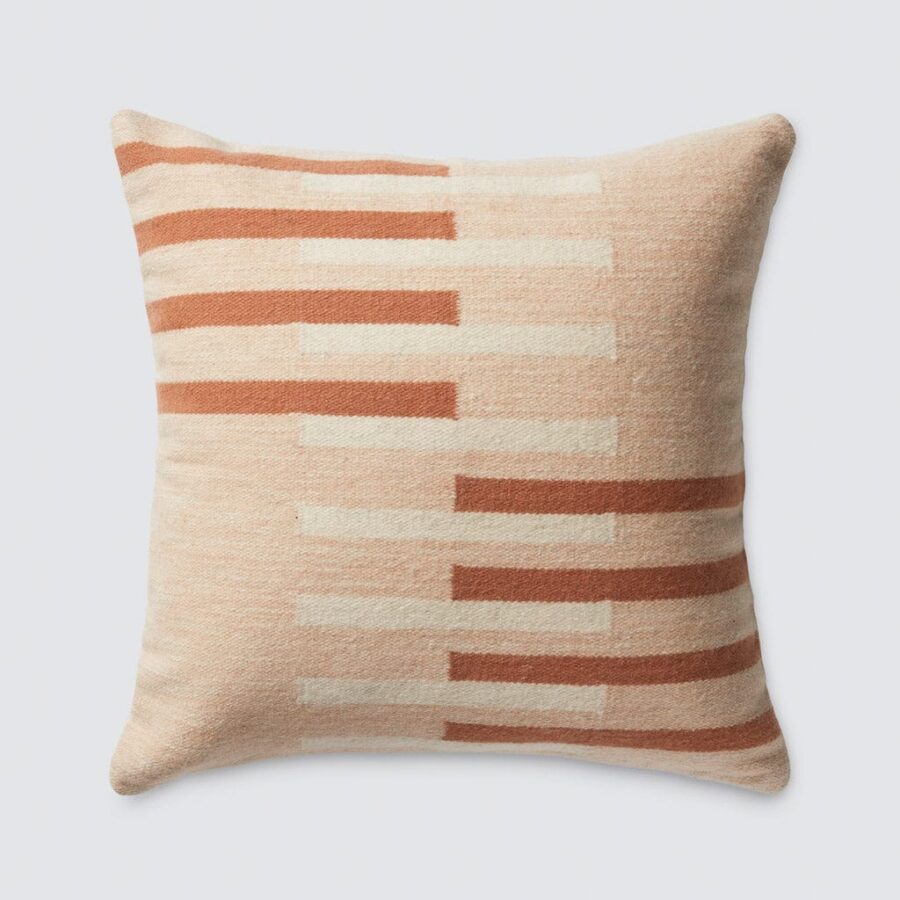 Refined Subtle Woven Decorative Pillow