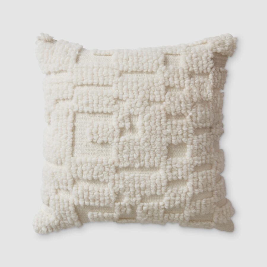 Subtle Classic Woven Decorative Pillow