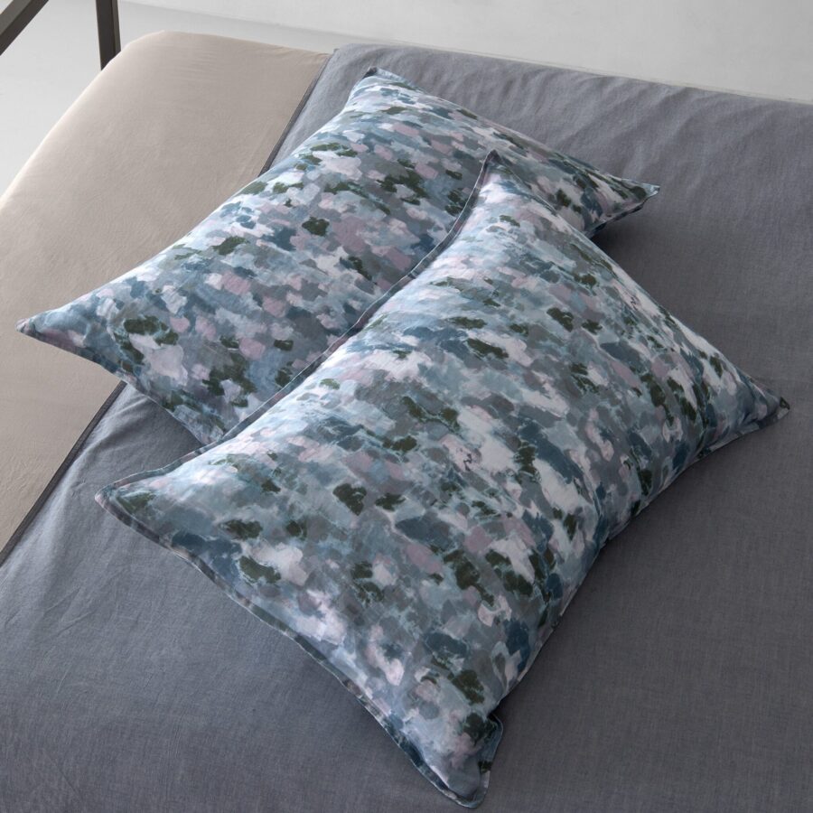 Natural Abstract Queen Pillowcase Set for Bedding