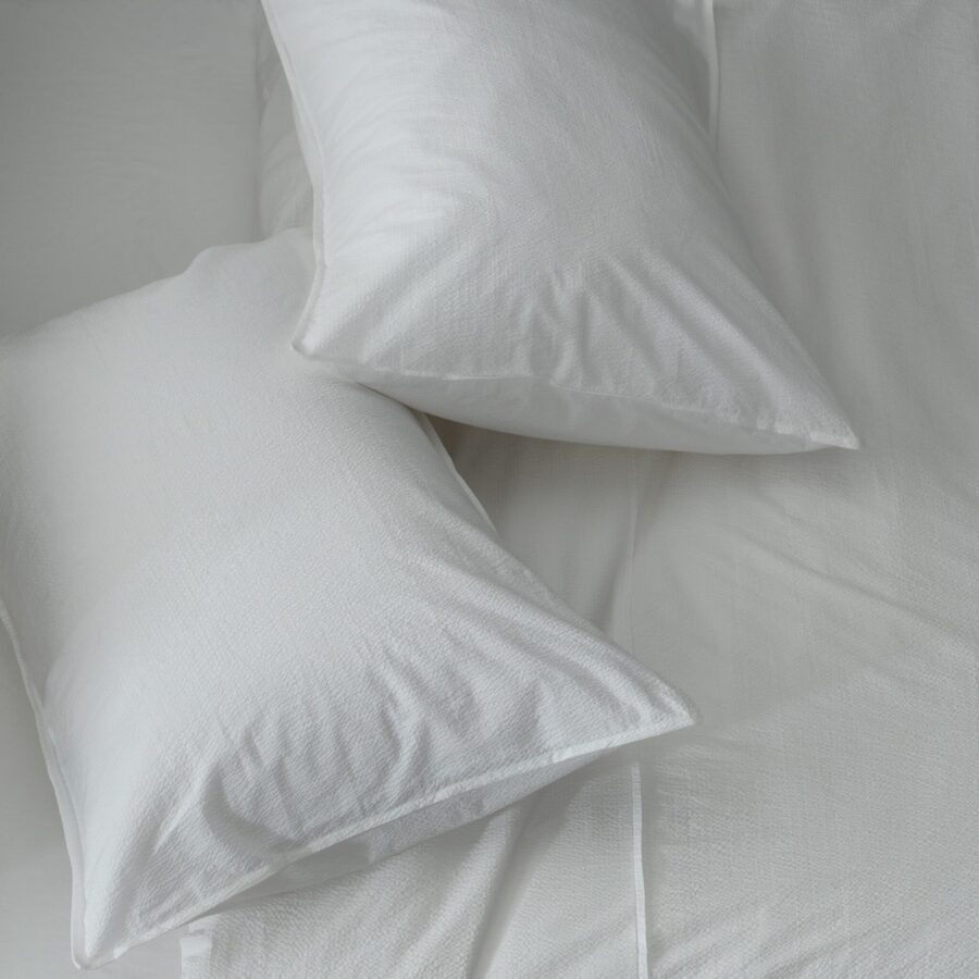 Textured Abstract Queen Pillowcase Set for Bedding