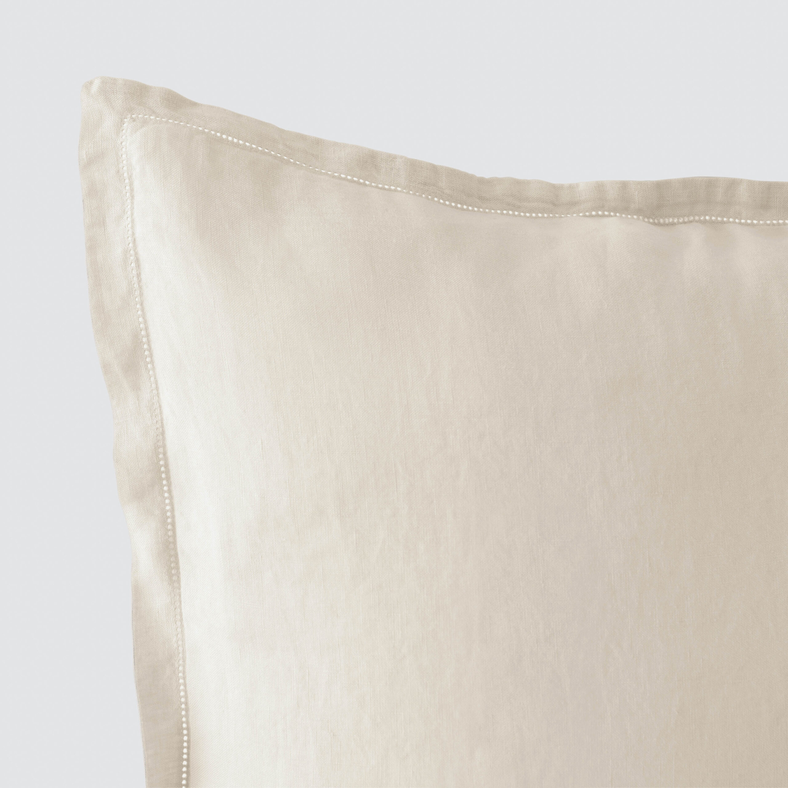 Stonewashed Linen Euro Sham Set in Green - Image 54